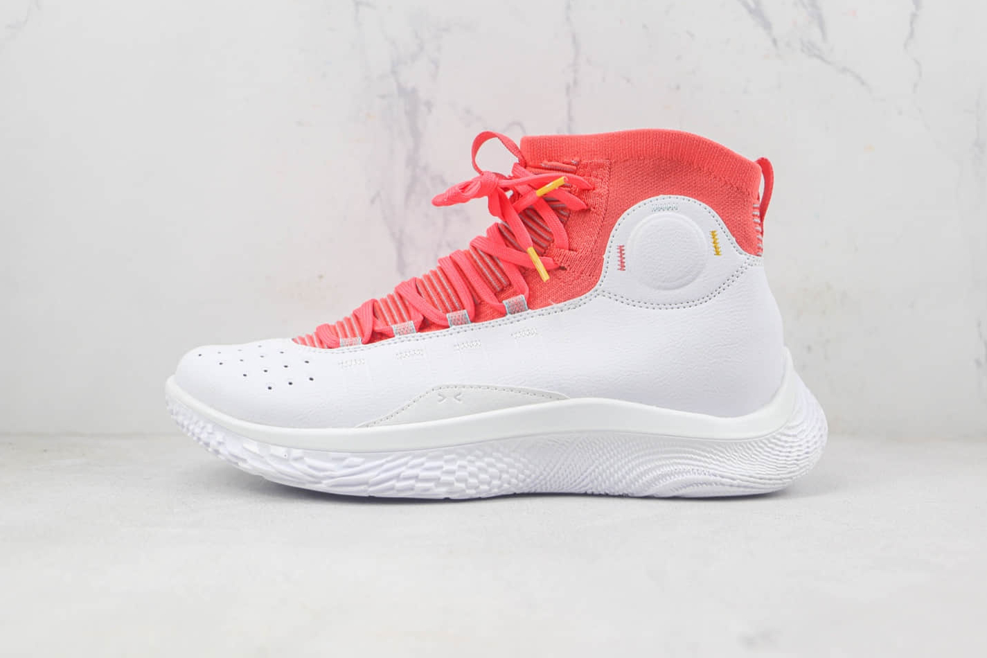 Under Armour Curry 4 FloTro 'White Red' | 3024861-100 - Shop Now!