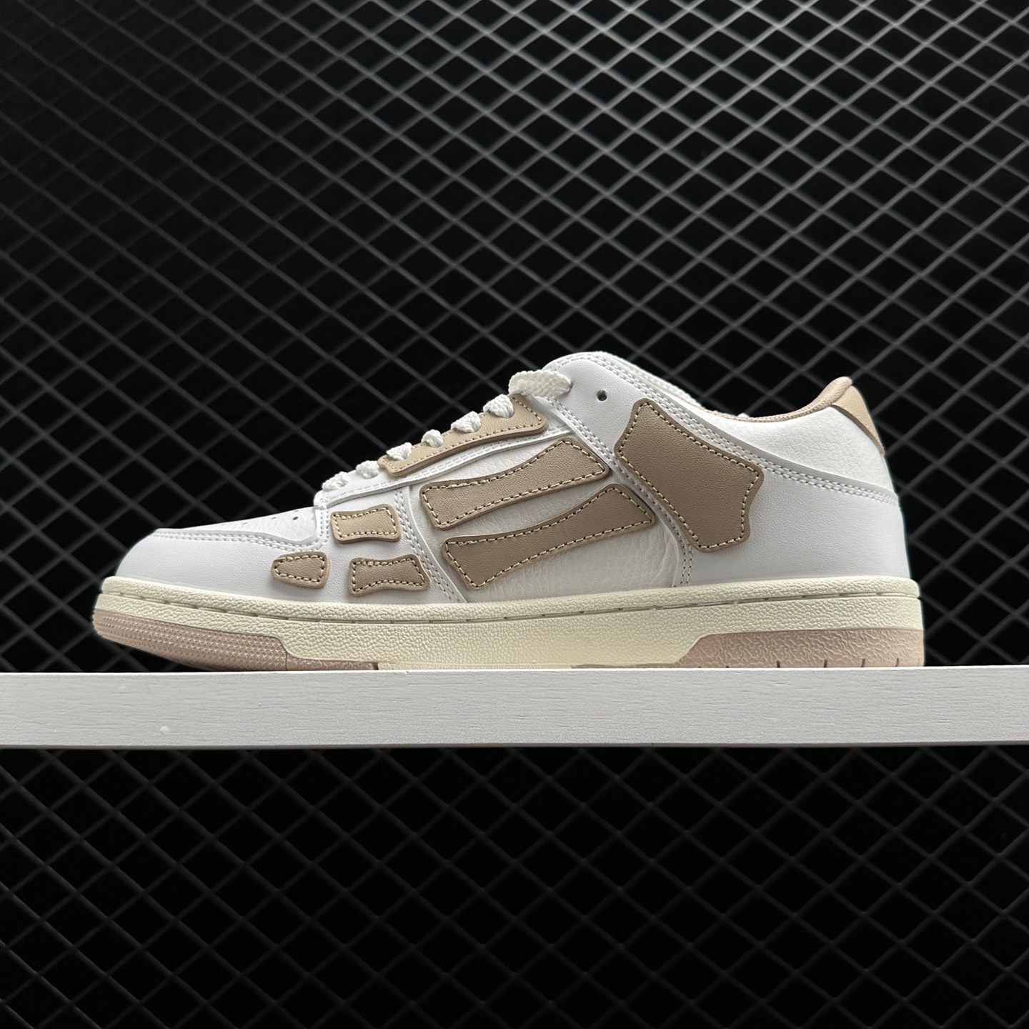 Amiri Skel Top Low - White/Beige: Premium Sneakers for Style Enthusiasts