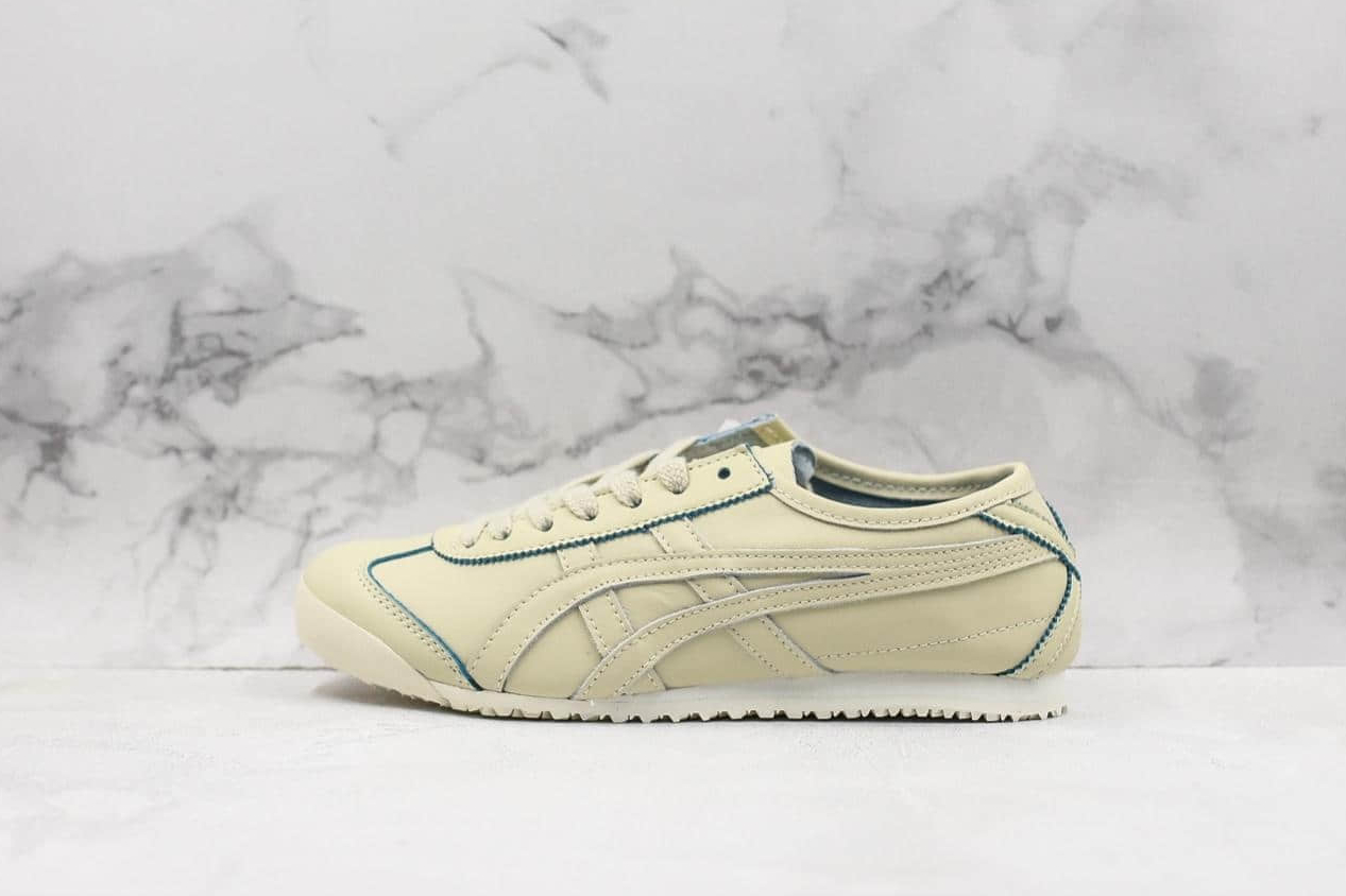 Onitsuka Tiger Mexico 66 Sport Shoes White Blue 1183A350-251 | Stylish Athletic Footwear