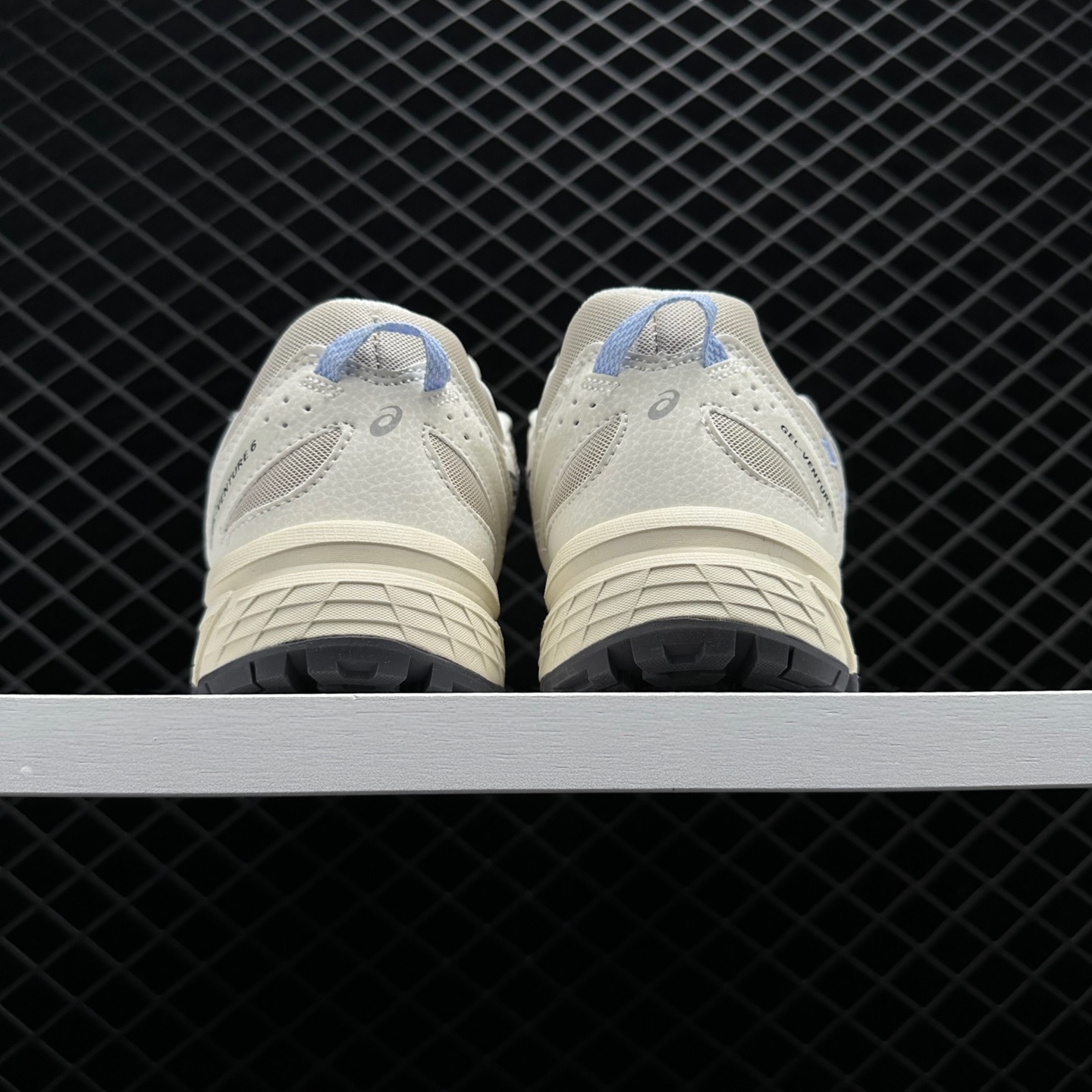 Asics Gel-Venture 6 White Gray Blue 1012B359-101 | Premium Trail Running Shoes