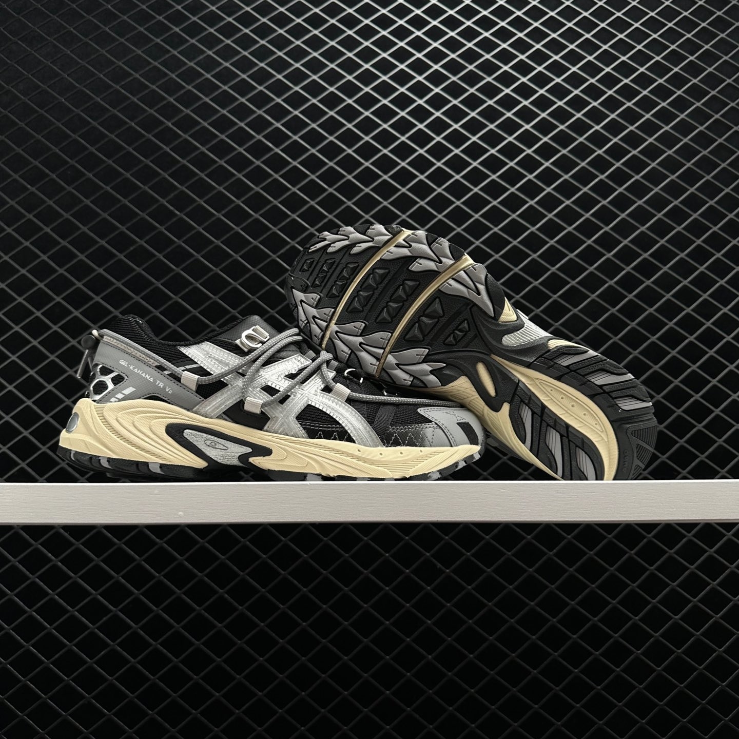 Asics Kahana TR V2 'Black Silver' 1203A259-001 | Stylish and Durable Trail Running Shoes