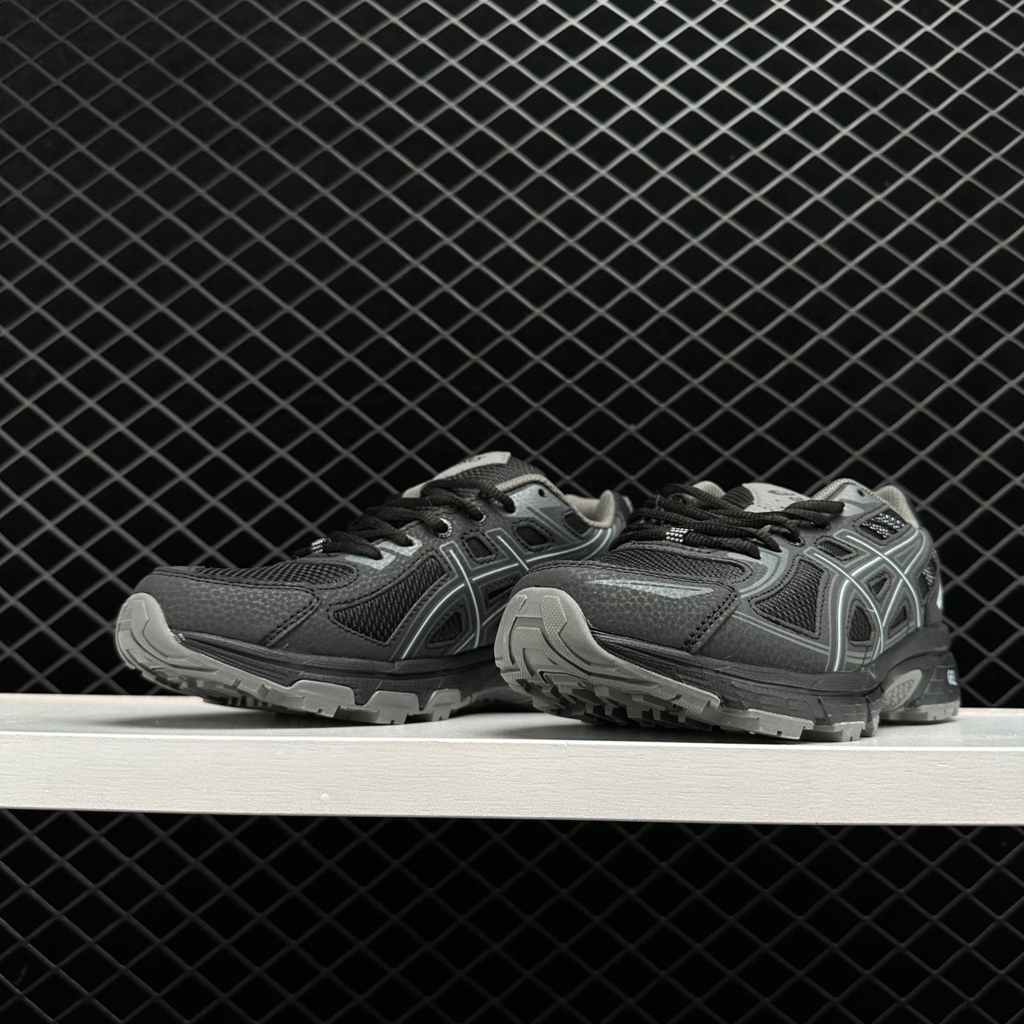 Asics Gel Venture 6 4E Wide Black Phantom T7G3N-9016 - Stylish and Comfortable Athletic Shoes