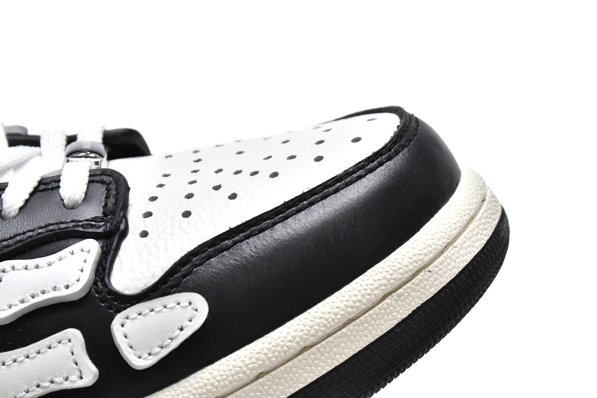 Amiri Skel Top Low 'Black White' MFS003-004 - Sleek and Stylish Footwear for a Trendy Look