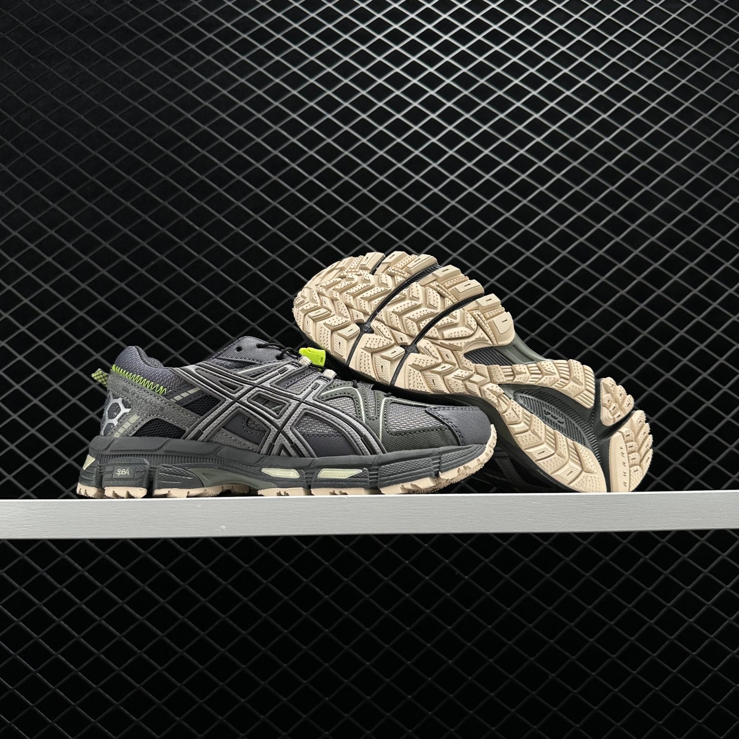 ASICS Gel-Kahana 8 Grey - Premium Trail Running Shoes | 1011B387-021