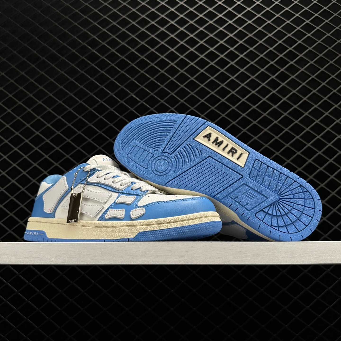 Amiri Skel Top Low Powder Blue MFS003 462 - Premium Sneakers for All Occasions