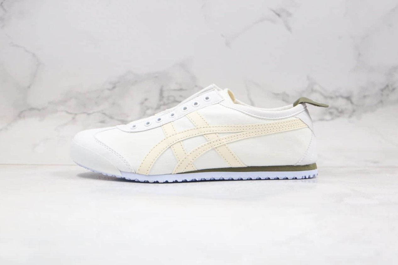 Onitsuka Tiger Mexico 66 Slip On 'Birch' | 1183A360-104 | Stylish & Comfortable Sneakers