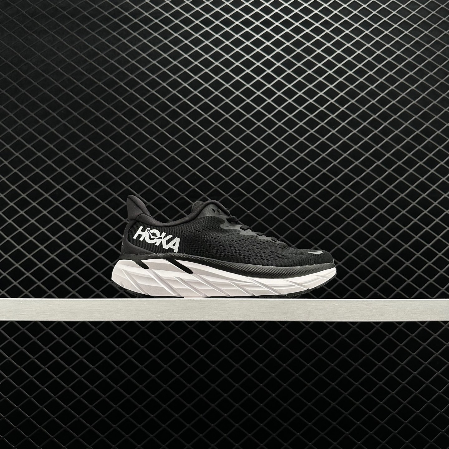 Hoka One One Clifton 8 Black White 1119393-BWHT - High-Performance Athletic Footwear
