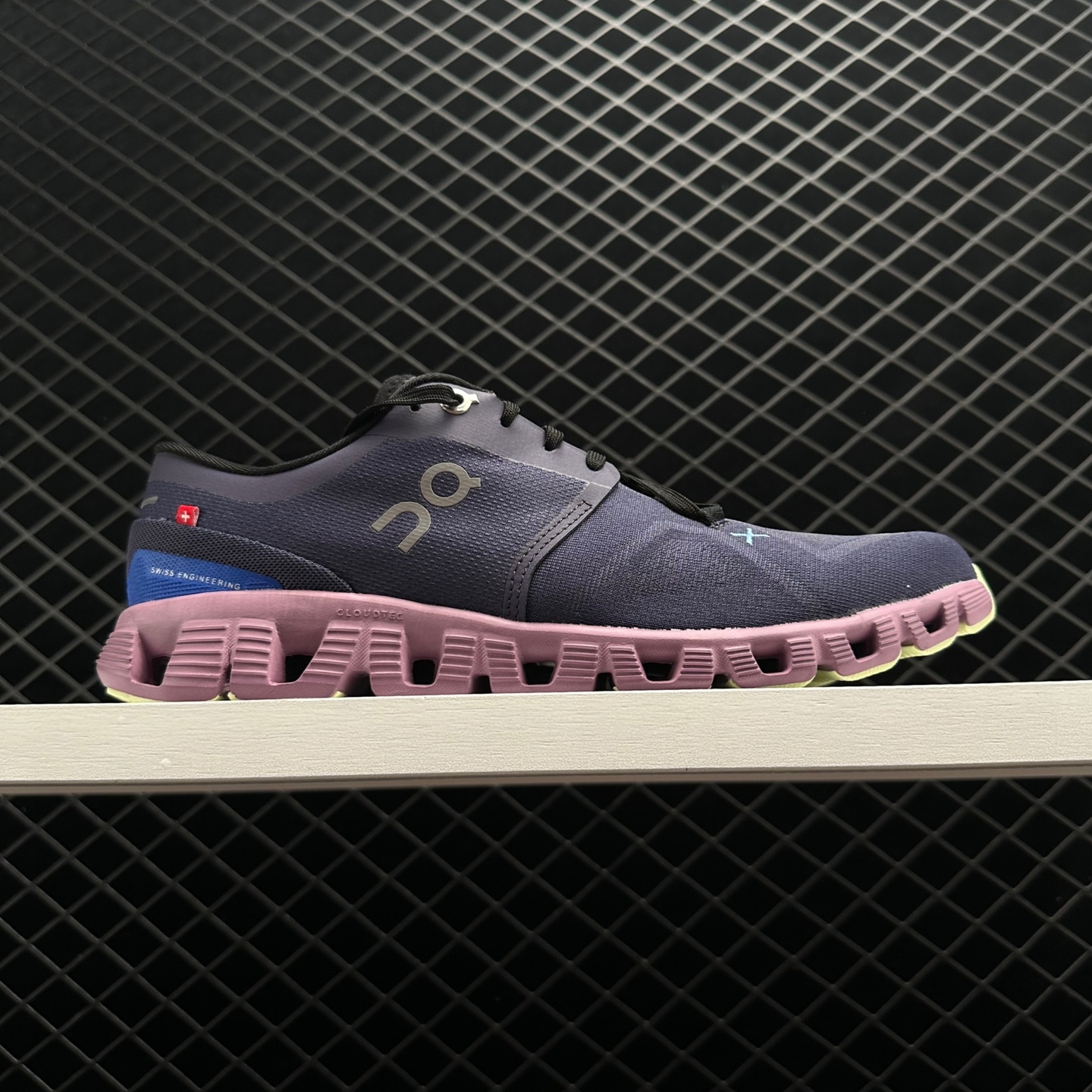 On Running Cloud X 3 Sneakers Purple Navy - Lightweight & Versatile Footwear
