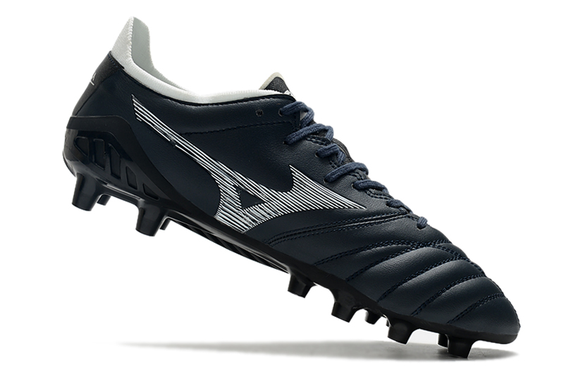 Mizuno Morelia Neo 3 FG Football Boots - Black & White | Lightweight and Durable Design