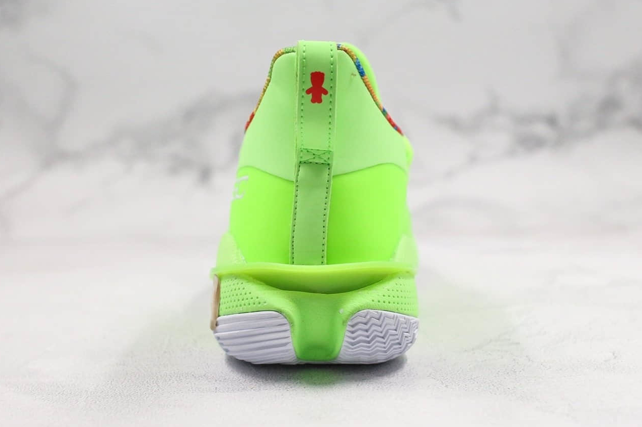 Under Armour Sour Patch Kids x Curry 7 'Lime' 3021258-302 - Exclusive Basketball Shoes for Kids