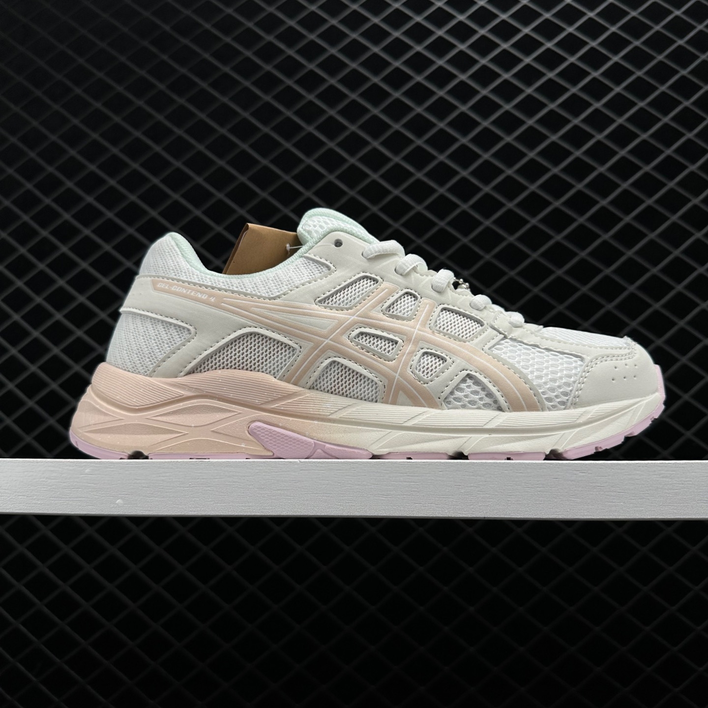 Asics Gel-contend 4 White Pink Shoes T8D9Q-105 | Top-quality Comfort & Style