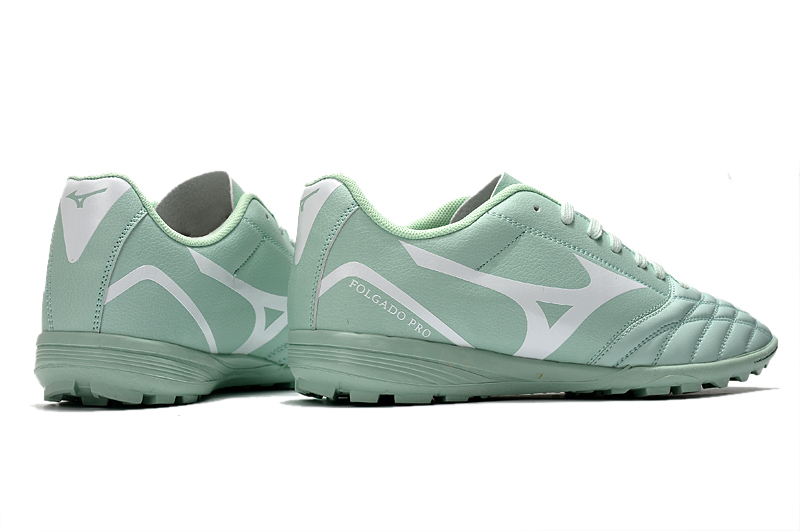 Mizuno Folgado Pro TF Football Shoes Mint - Optimal Traction for Enhanced Performance!