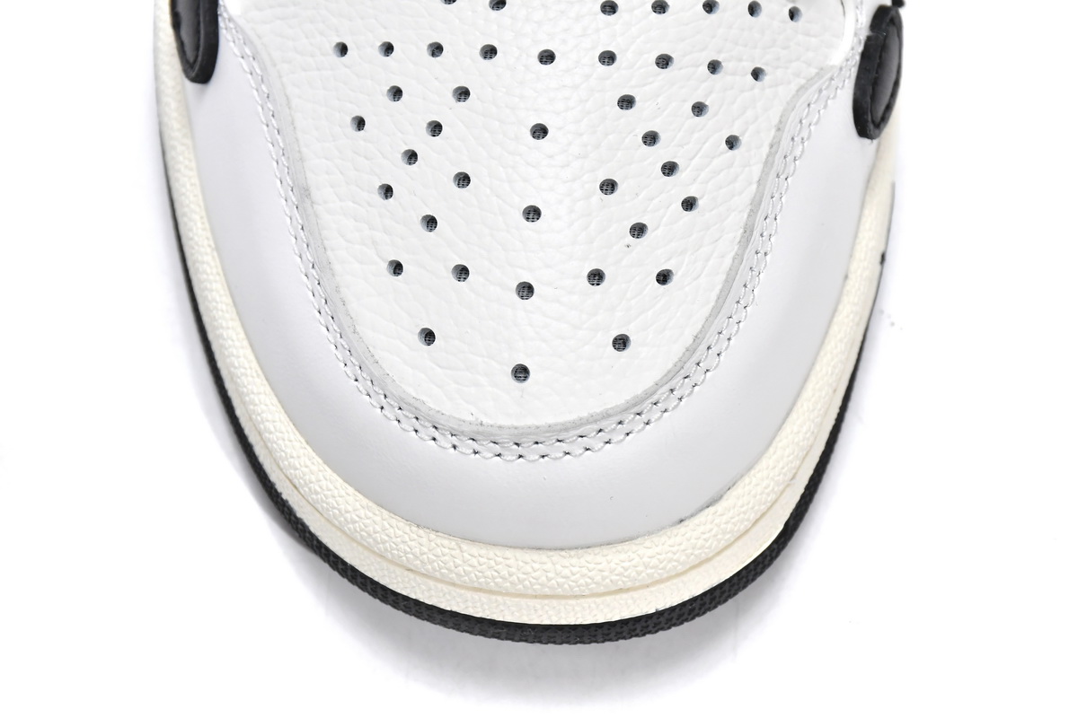 Amiri Skel Top Low 'White Black': Sleek and Stylish Men's Sneakers