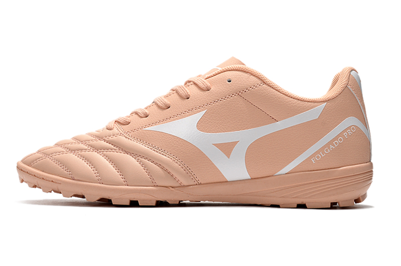 Mizuno Folgado Pro TF Football Shoes - Stylish Pink for Optimal Performance