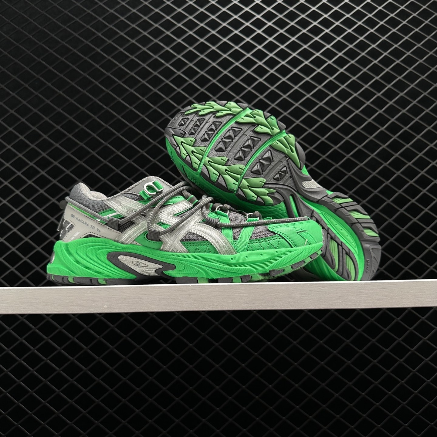 Asics Kahana TR V2 Retro Functional Athleisure Casual Sports Shoe Gray Green 1203A259-020